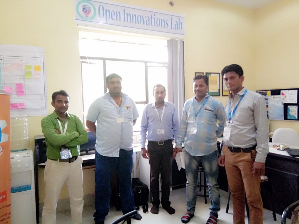 "Open innovations lab"  that brings together technical experts, co-innovators, implementation specialists and progressive corporate collaborators