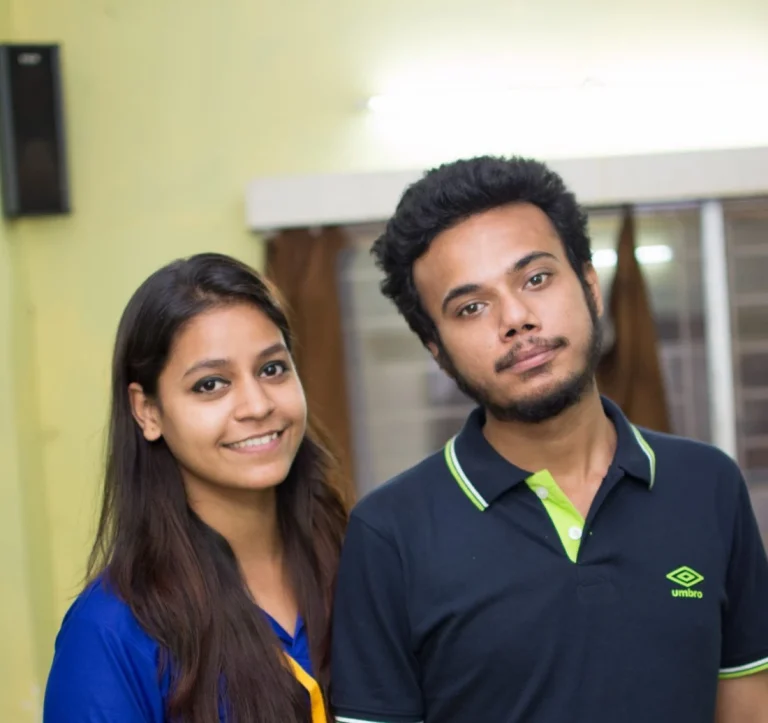 Founder’s Picture – (Left) Naina Singh, Cofounder & CSO, Think Again Lab (Right) Arijit Hajra, Founder & CEO, Think Again Lab