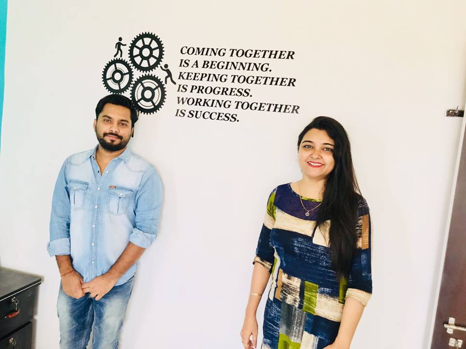 Co-Founder and CEO– Ms.Himani misha (Right)
Co-Founder and COO - Mr. Shashidhar Rajan (Left)