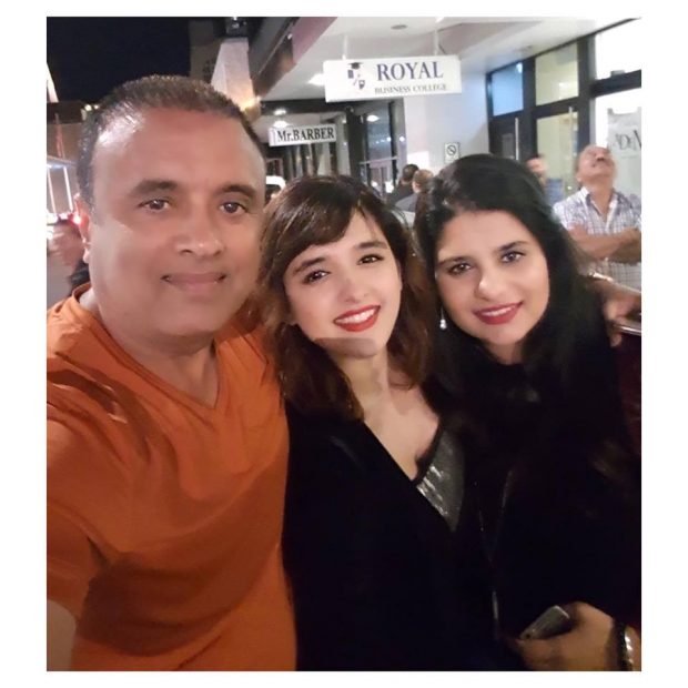 shirley setia with her family