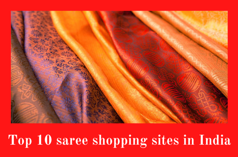 Top 10 online sarees shopping sites in India