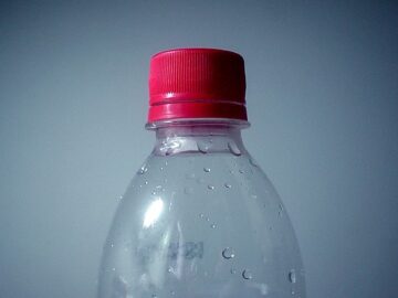 Production of plastic bottles