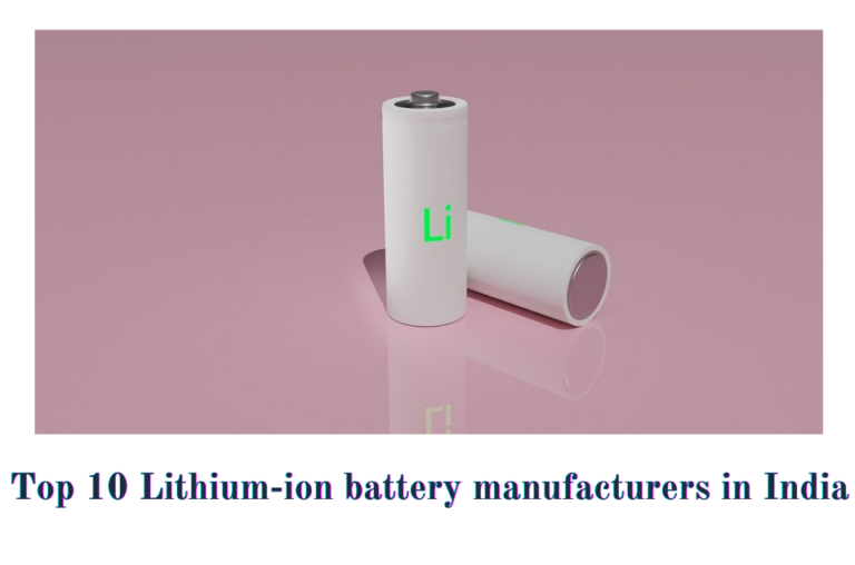 Lithium-ion battery manufacturers in India