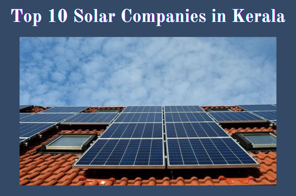 Solar Companies in Kerala