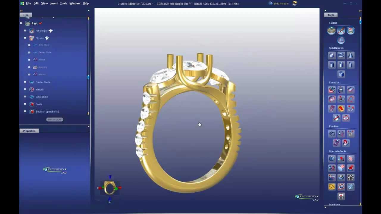Gemvision Matrixgold Jewellery Design Software by Evotech Pacific