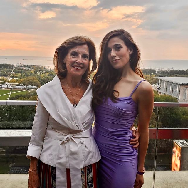 Marina Squerciati With her Mother