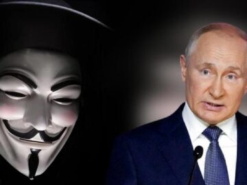 Anonymous attacks Russia