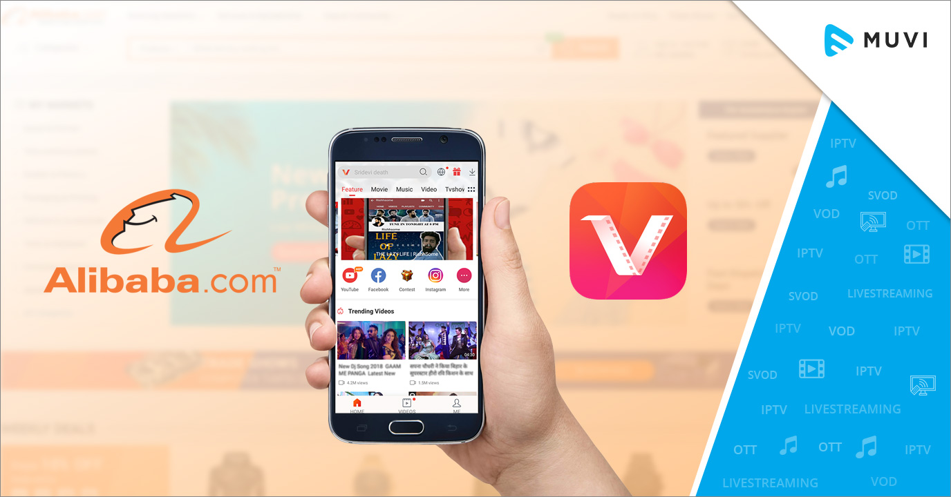 Alibaba Invests 100 Mn into its Video App VMate