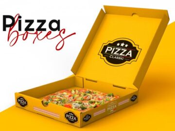 Custom pizza boxes