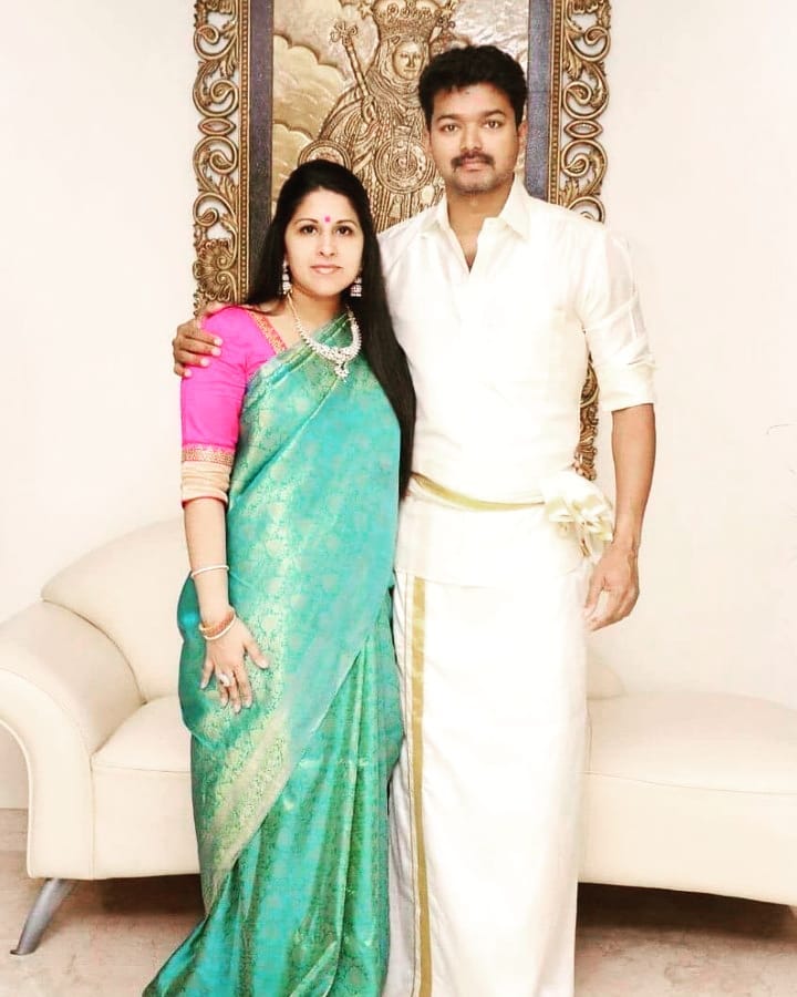 Sangeeta Sornalingam with her husband Vijay