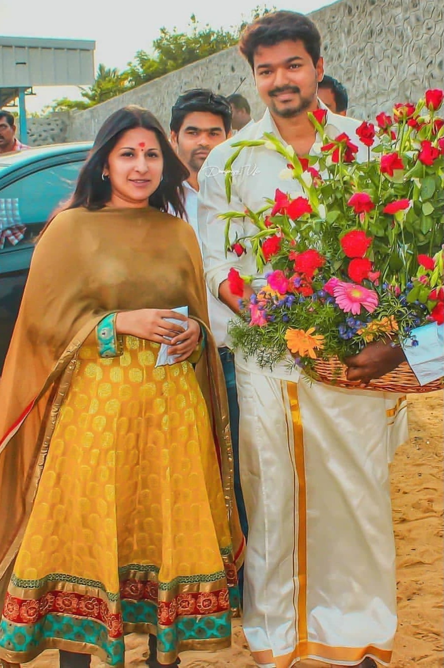 Sangeeta Sornalingam with her husband