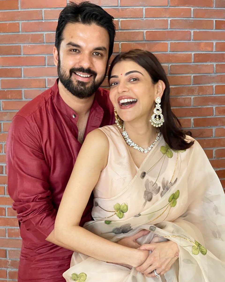 Gautam Kitchlu with his wife