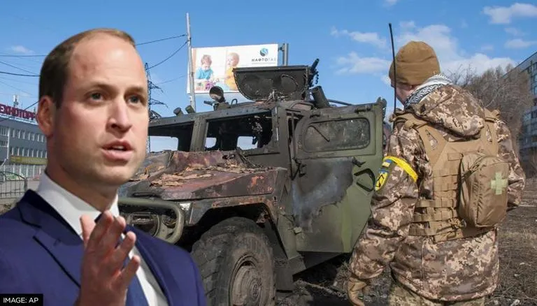 War is "natural" in Africa and Asia, but "strange" in Europe, according to Prince William