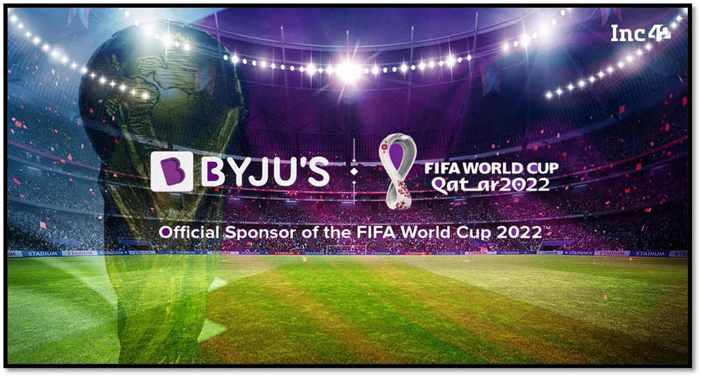 Byju's sponsor of the FIFA World Cup 2022