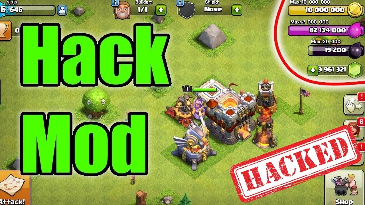 Clash of Clans Hacks Cheats IOS Android