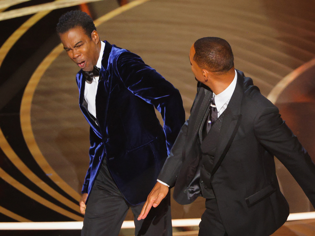 Will Smith slaps Chris Rock on Oscars’ stage for a joke about his wife!