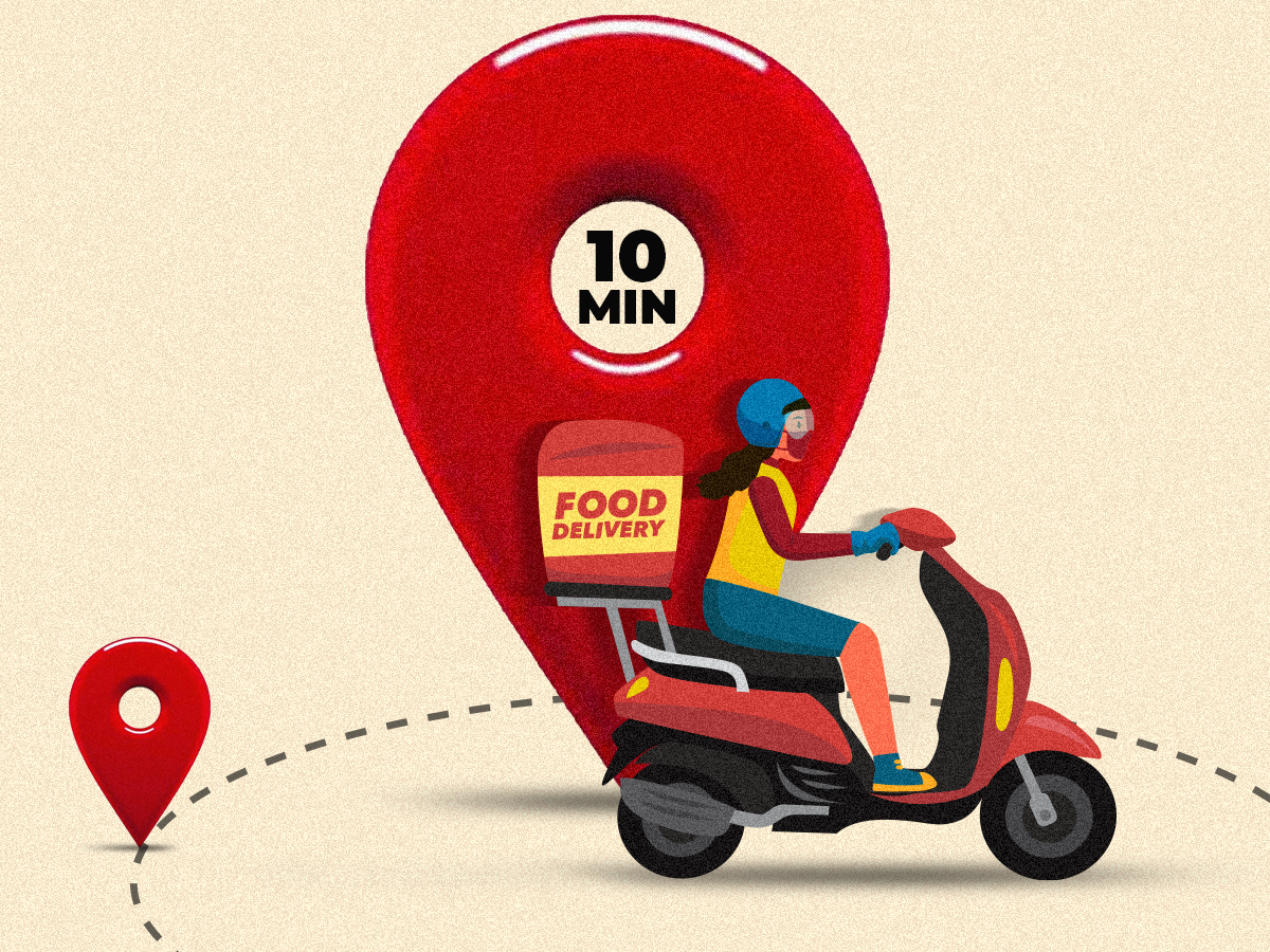 Zomato's recent declaration that it can deliver meals in 10 minutes has sparked outrage, with delivery worker unions, MPs, eateries, and the police all raising warning flags.