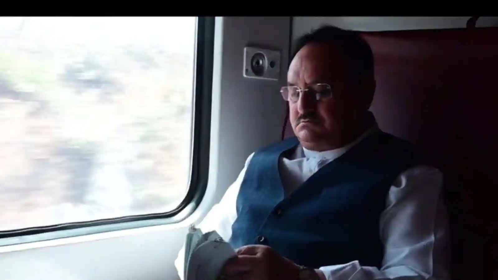 BJP President JP Nadda travels with Indian Railways, shares his experience