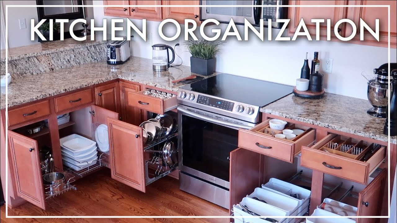 best ways to organize kitchen cabinets 1