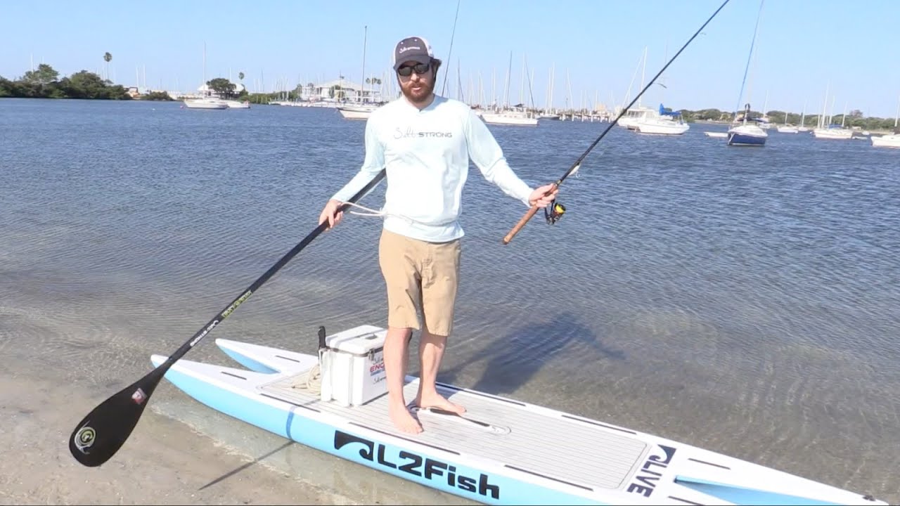 can you fish on a paddleboard