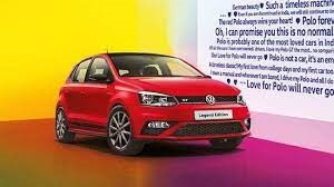 Launch of Volkswagen Polo Legend Edition