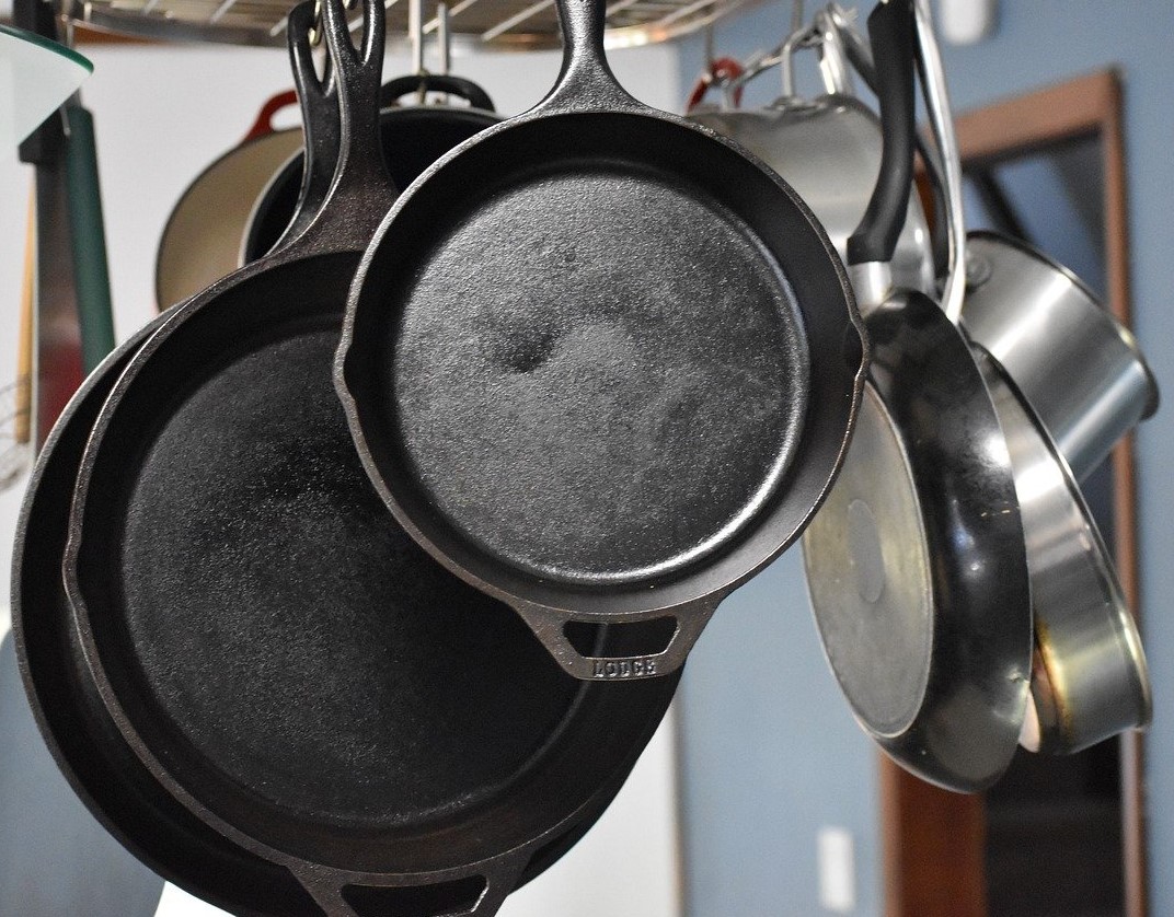 Where to find cast iron skillet?