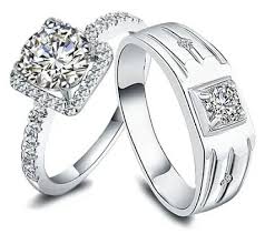 Make That Promise To Each Other With Beautiful Diamond Couple ring