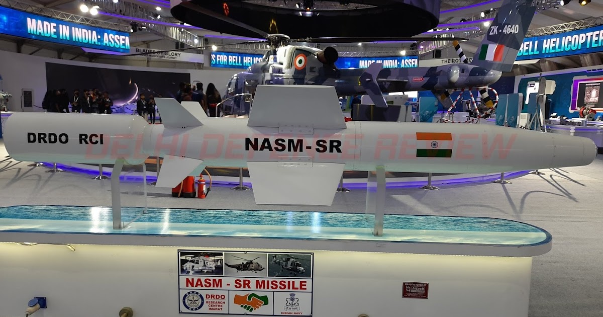 Indian Navy tests new indigenous anti-ship missile NASM-SR