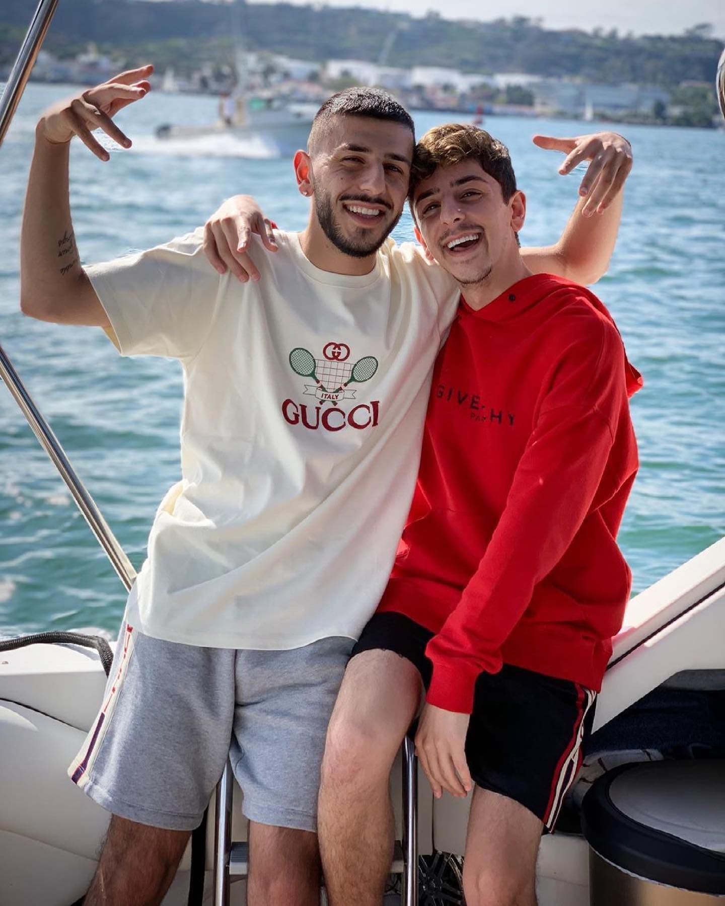 FaZe Rug with his brother