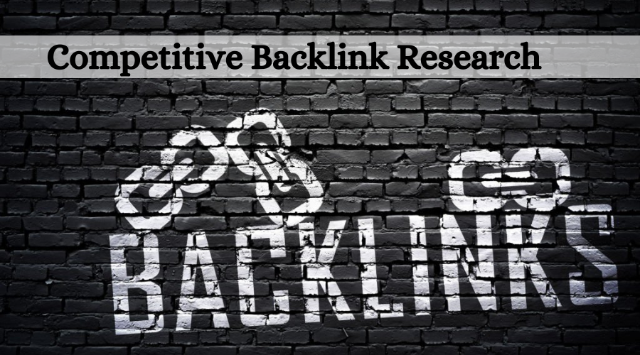 Competitive Backlink Research