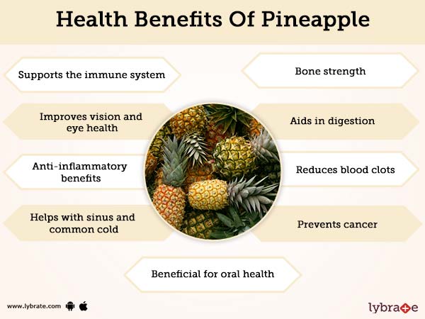 Health Benefits Of Pineapple