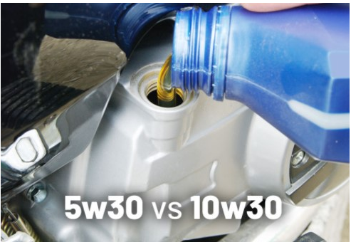 what is the difference between 5w30 and 10w30?