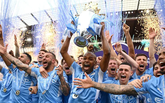 manchester city english champions