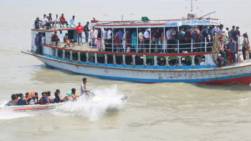 Cyclone Asani: Water transport services suspended in Shimulia-Banglabazar route