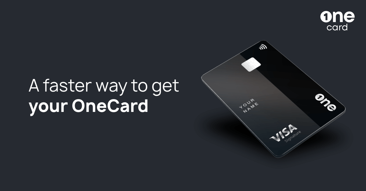one card credit card
