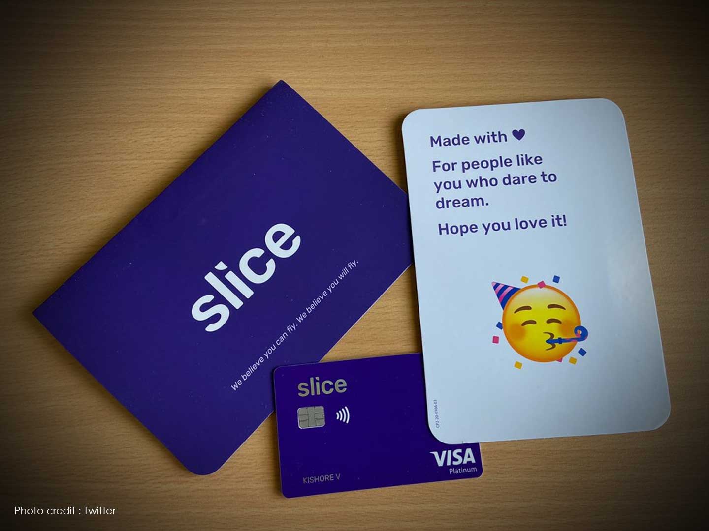 slice credit card