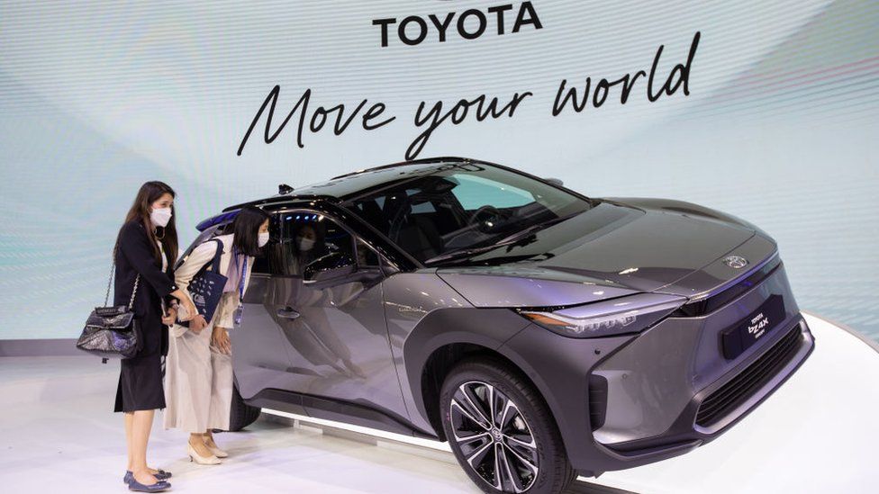 Toyota issues recall of flagship EV amid ‘loose wheels’ concerns