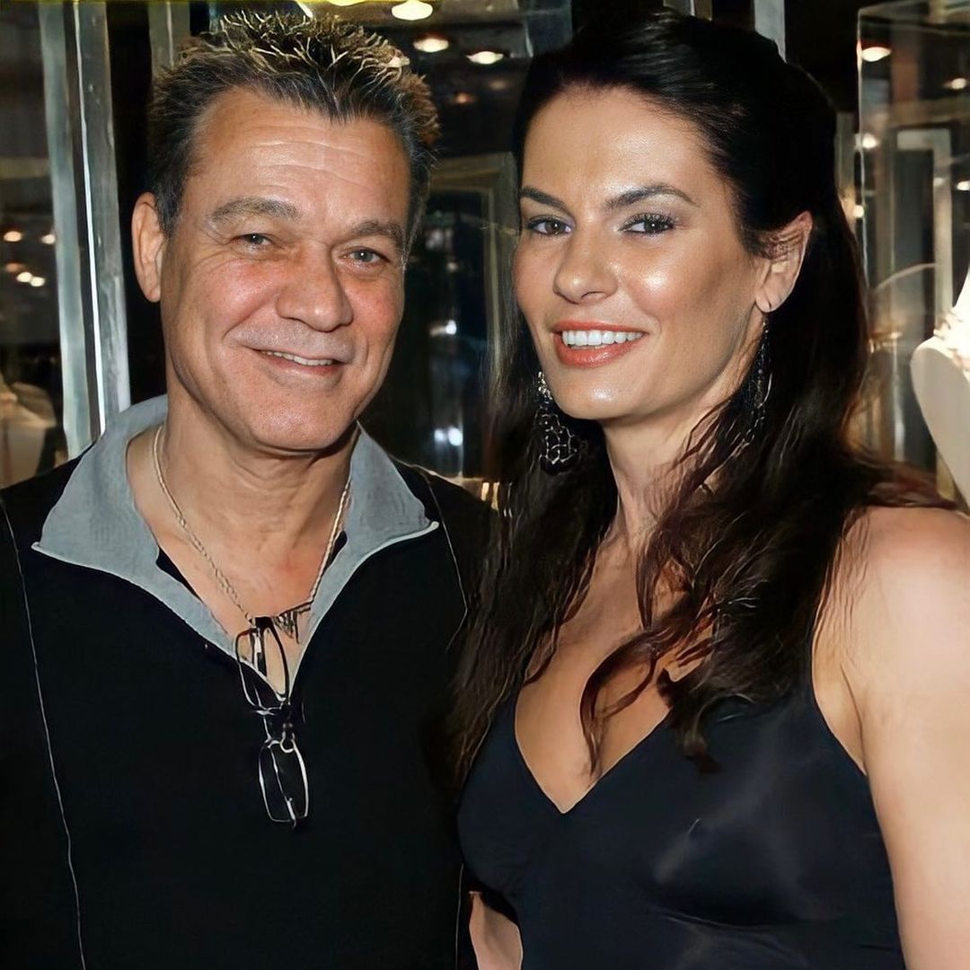 Janie Liszewski with her husband Eddie Van Halen