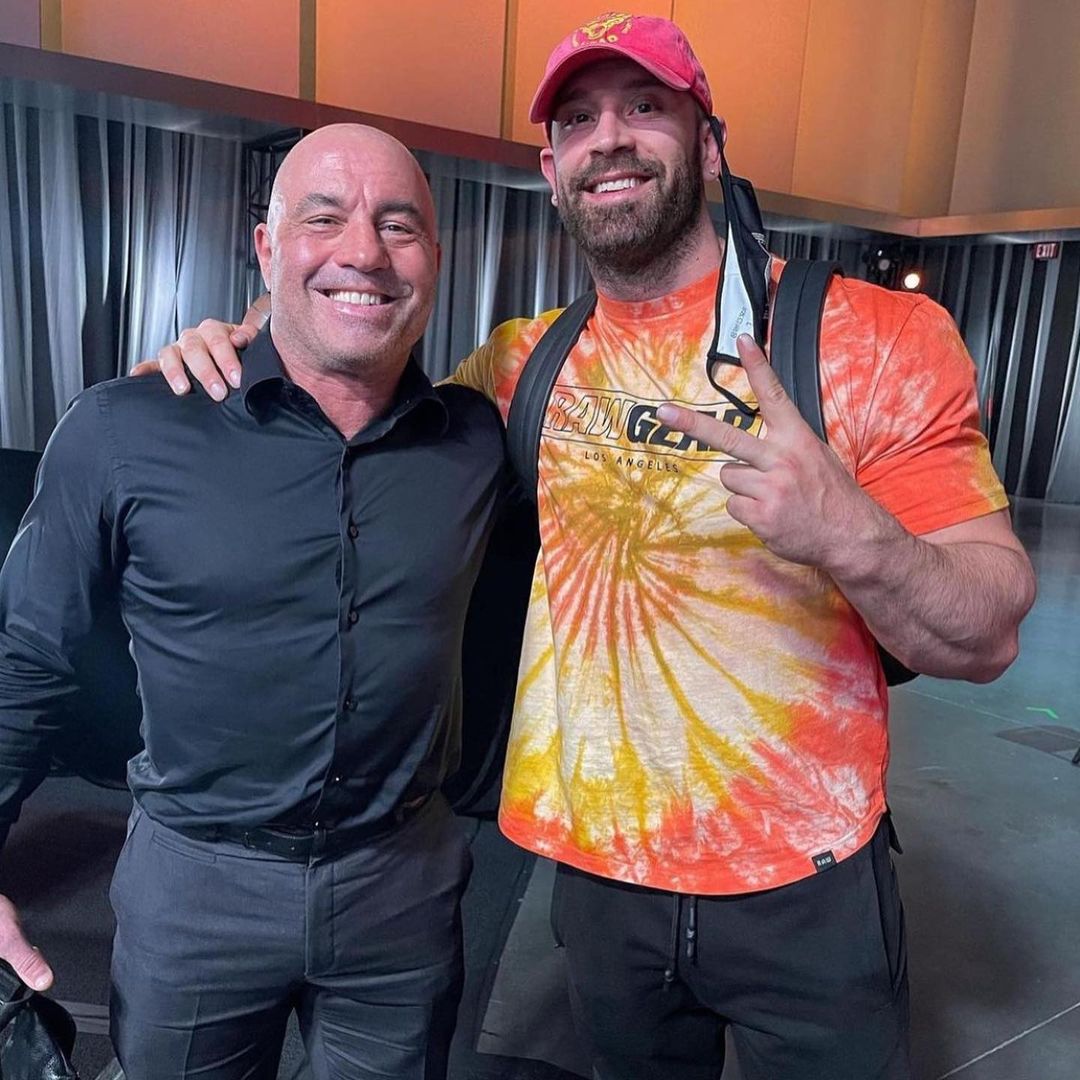 Bradley Martyn with Joe Rogan