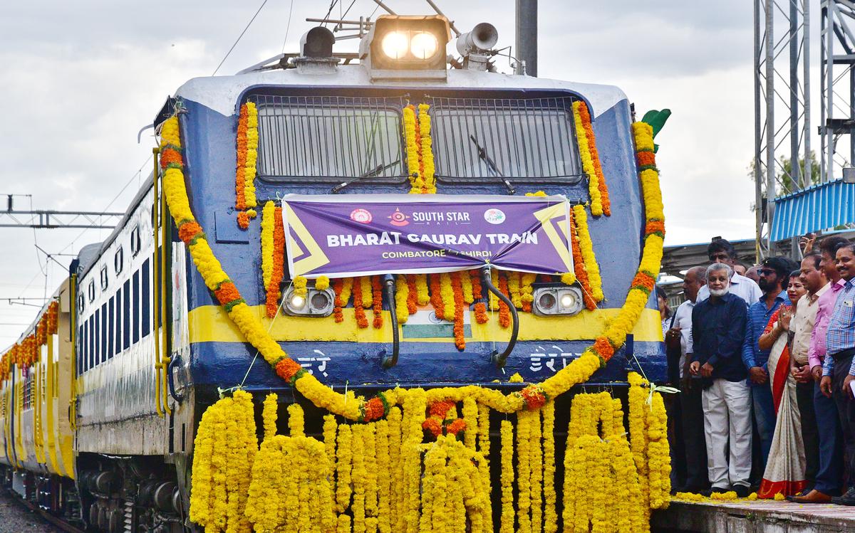 India’s first privately run train: Bharat Gaurav service completes first journey