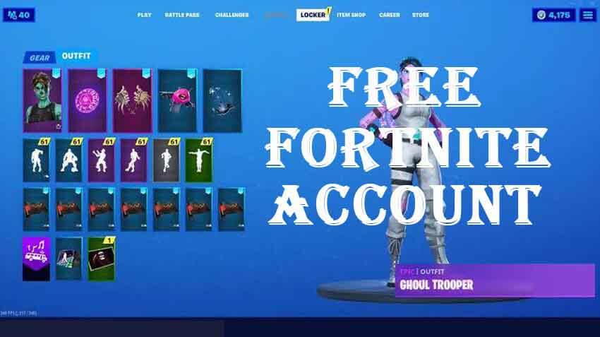 Free Fortnite Accounts Email and Password 1