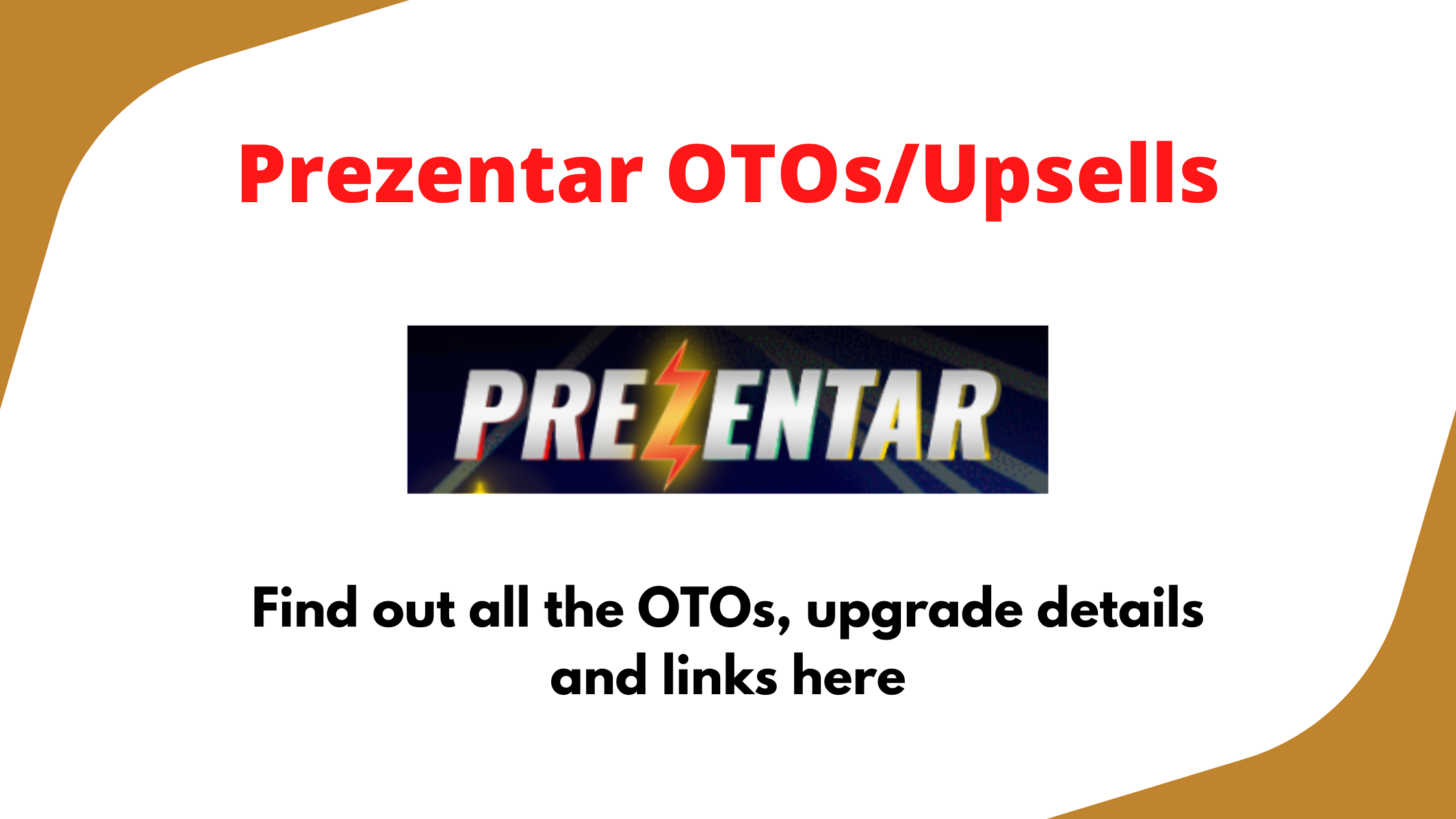 Prezentar OTO | Prezentar Upsells | Prezentar Upgrades