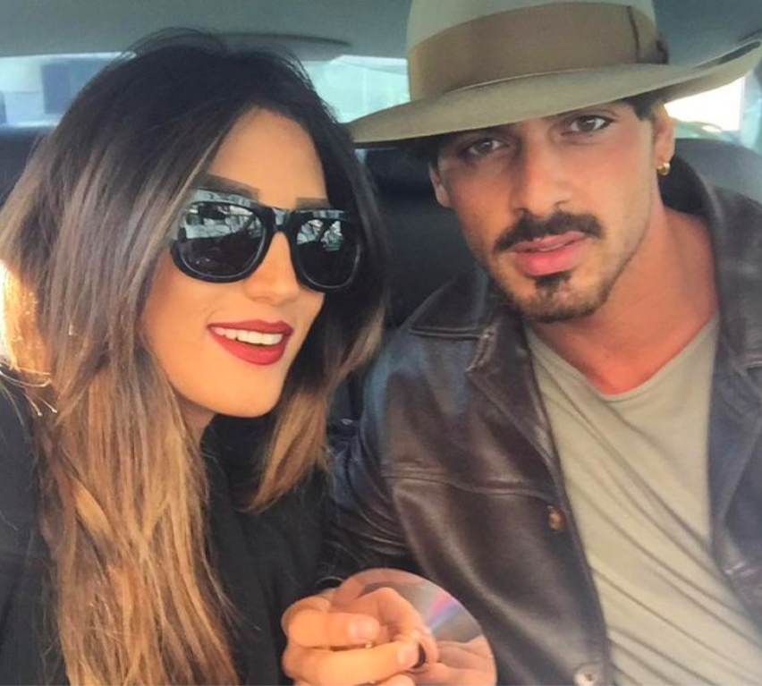 Michele Morrone got married to the Lebanese fashion designer Rouba Saadeh in 2014