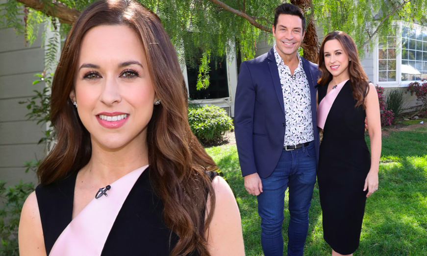 David Nehdar Image with his wife Lacey Chabert