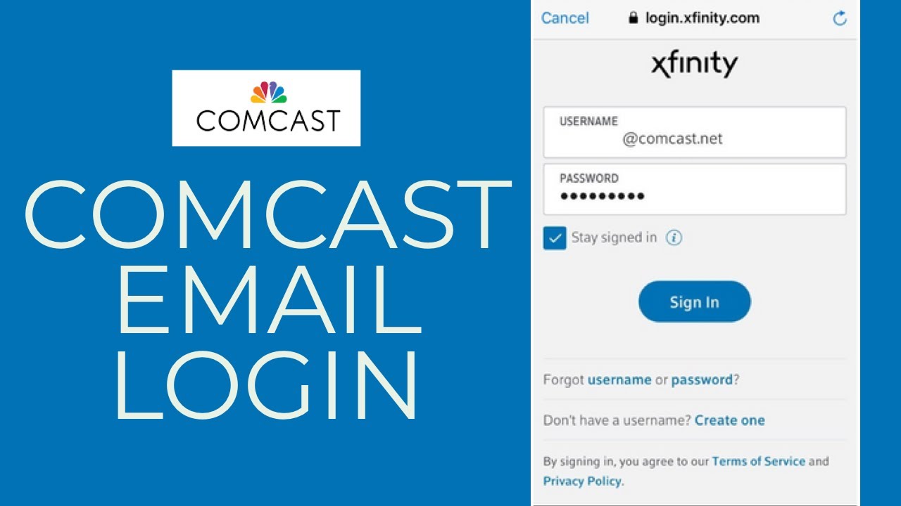 Comcast Email Login| Mail.Comcast.com Sign In| Comcast Xfinity