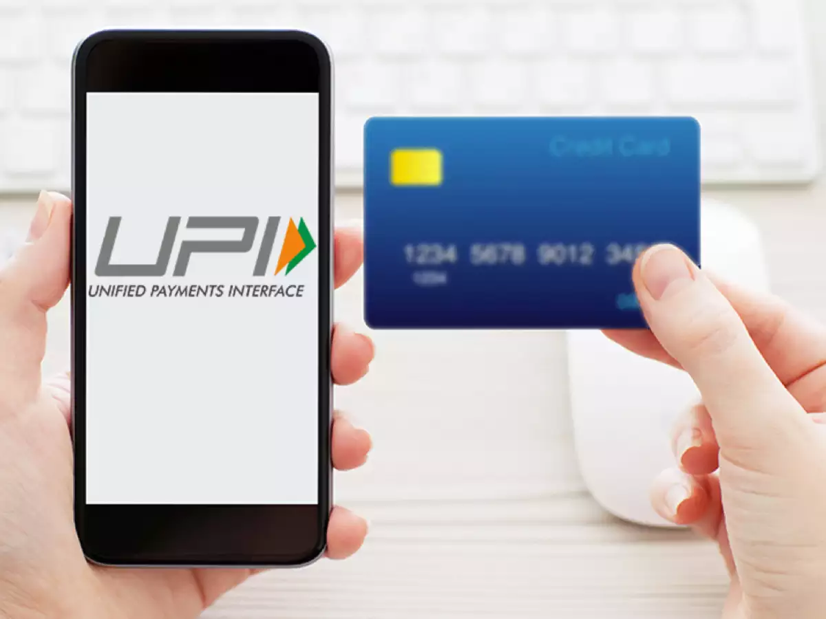 credit cards link with upi