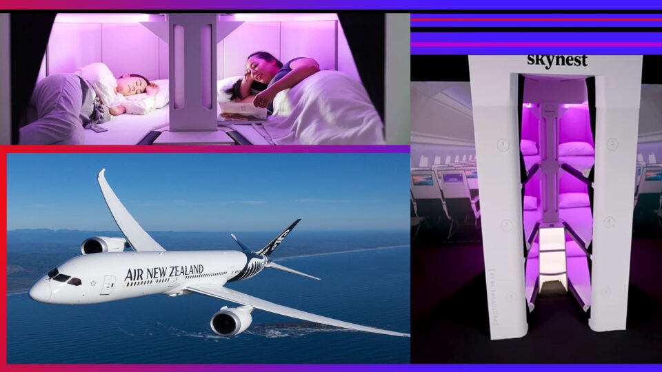 Air New Zealand to provide bed like comfort through ‘pods’ even in economy class