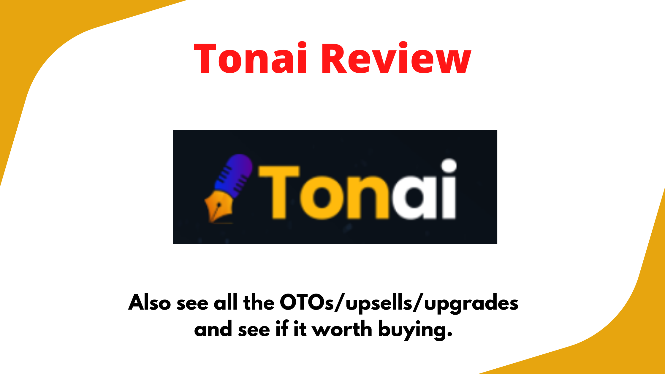 Tonai Review