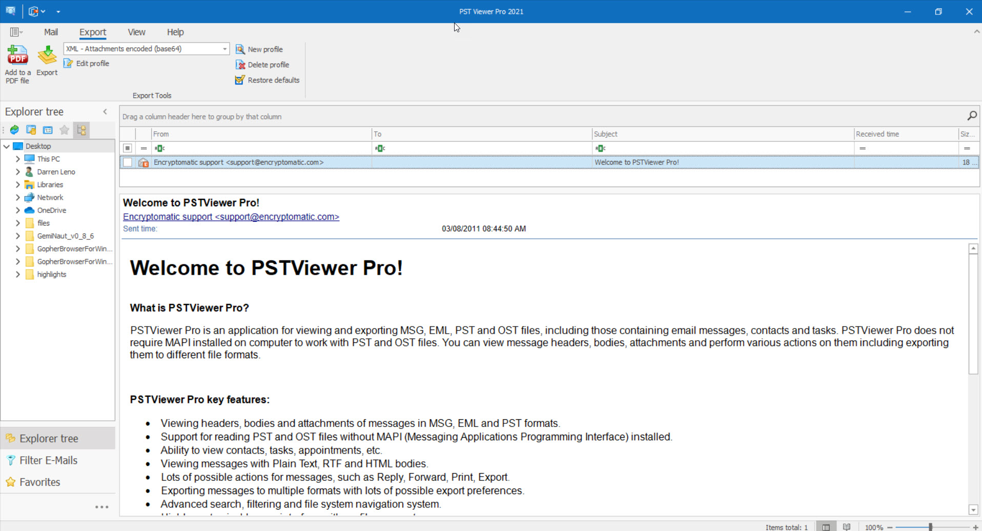Free PST Viewer for You