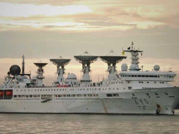 Chinese ‘spy ship’ headed to Hambantota port in Sri Lanka